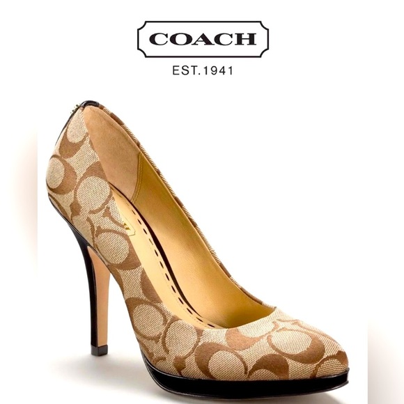 COACH CAYA Signature C, Women’s High Heels, Size 6.5 B - Picture 15 of 15